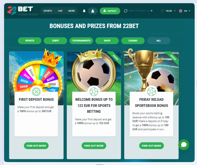 22Bet Bonus: Maximizing Value for Online Bettors

In the competitive world of online betting, bonuse...